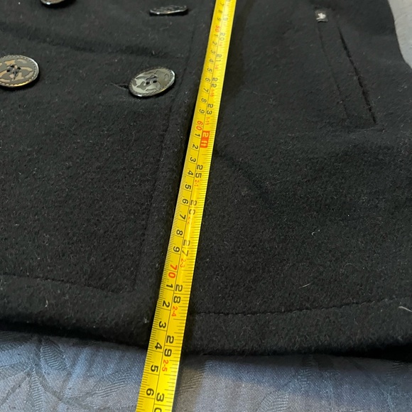 Schott Bros NYC US 740N Pea Jacket  Stussy  Peacoat Mens Size 36 USA - Picture 11 of 11